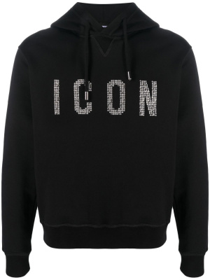 

Icon studded hoodie, Dsquared2 Icon studded hoodie