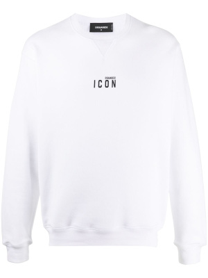 

Mini Icon-print crew neck sweatshirt, Dsquared2 Mini Icon-print crew neck sweatshirt