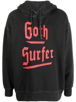

Goth Surfer-print hoodie, Dsquared2 Goth Surfer-print hoodie