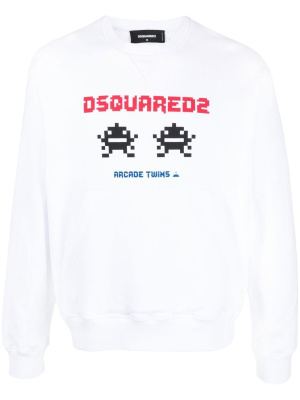 

Arcade Twins-print sweatshirt, Dsquared2 Arcade Twins-print sweatshirt