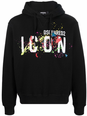 

Logo-print hoodie, Dsquared2 Logo-print hoodie