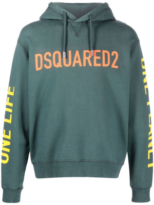 

Slogan-print hoodie, Dsquared2 Slogan-print hoodie