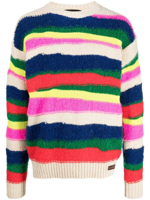 

Striped crew neck jumper, Dsquared2 Striped crew neck jumper