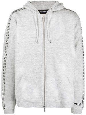 

Graphic-print zipped hoodie, Dsquared2 Graphic-print zipped hoodie
