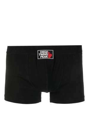

Logo-patch cotton boxers, Dsquared2 Logo-patch cotton boxers