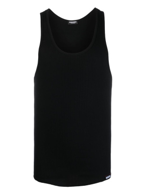 

Ribbed cotton tank top, Dsquared2 Ribbed cotton tank top