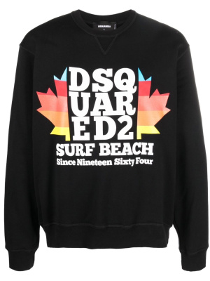 

Graphic-print long-sleeve sweatshirt, Dsquared2 Graphic-print long-sleeve sweatshirt