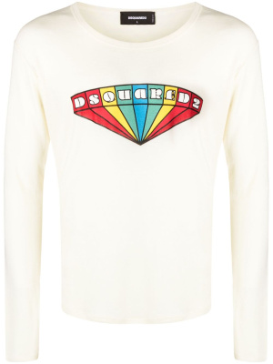 

Graphic-print wool sweatshirt, Dsquared2 Graphic-print wool sweatshirt