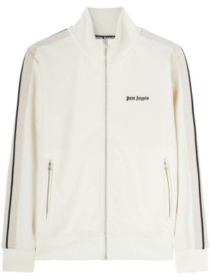 

Logo-print side-stripe track jacket, Palm Angels Logo-print side-stripe track jacket