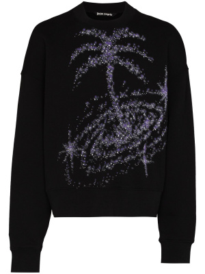 

Galaxy glittered jumper, Palm Angels Galaxy glittered jumper