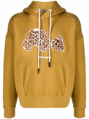 

Leopard Bear drawstring hoodie, Palm Angels Leopard Bear drawstring hoodie