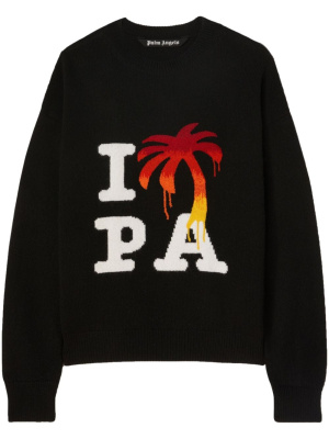 

I Love PA knitted jumper, Palm Angels I Love PA knitted jumper