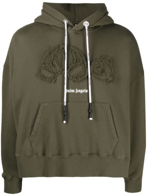 

Bear-motif hoodie, Palm Angels Bear-motif hoodie