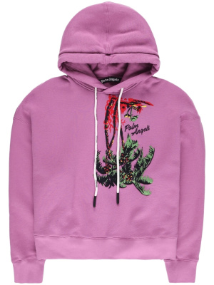 

Upside Down Palm-print hoodie, Palm Angels Upside Down Palm-print hoodie