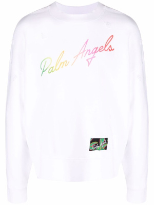 

Logo-print sweatshirt, Palm Angels Logo-print sweatshirt