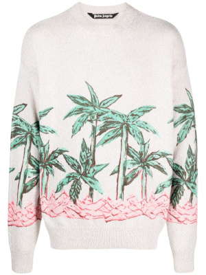 

Palms Row-print sweatshirt, Palm Angels Palms Row-print sweatshirt