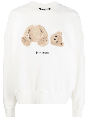 

Bear-print sweatshirt, Palm Angels Bear-print sweatshirt