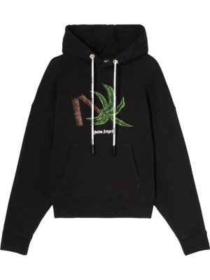 

Broken Palm printed hoodie, Palm Angels Broken Palm printed hoodie