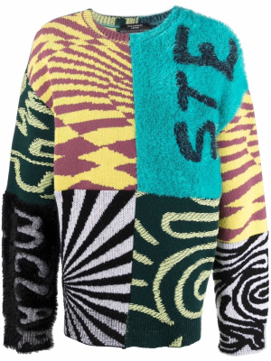 

Colour-blocked logo jumper, Stella McCartney Colour-blocked logo jumper