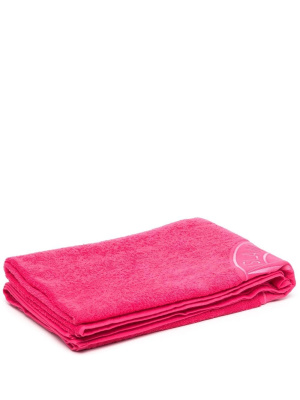 

Logo-embroidered beach towel, Stone Island Logo-embroidered beach towel