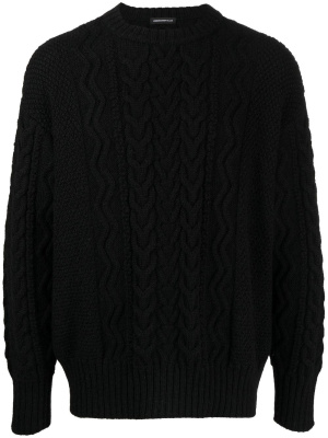 

Chunky cable knit jumper, Undercover Chunky cable knit jumper