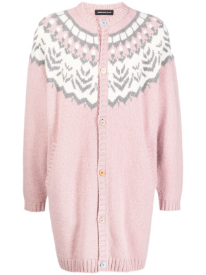 

Crew-neck knitted cardigan, Undercover Crew-neck knitted cardigan