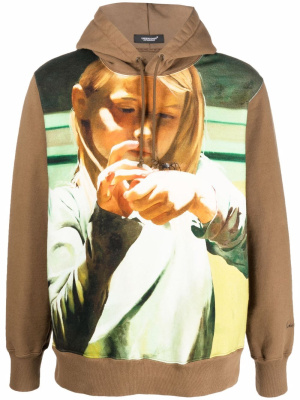 

Illustration-print hoodie, Undercover Illustration-print hoodie