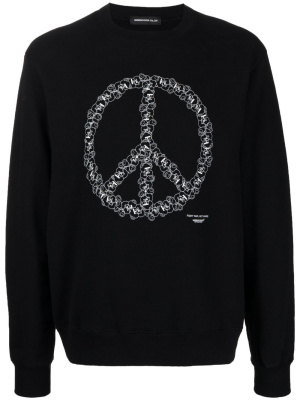 

Peace sign-print sweatshirt, Undercover Peace sign-print sweatshirt