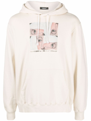 

Graphic-print cotton hoodie, Undercover Graphic-print cotton hoodie