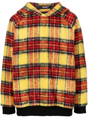 

Plaid-check print hoodie, Undercover Plaid-check print hoodie