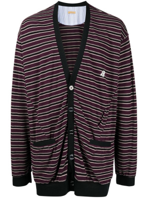 

Striped cotton cardigan, Undercover Striped cotton cardigan