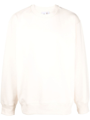

Ribbed-trim cotton sweatshirt, Adidas Ribbed-trim cotton sweatshirt