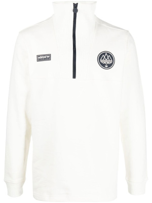 

Chest logo-patch detail jumper, Adidas Chest logo-patch detail jumper