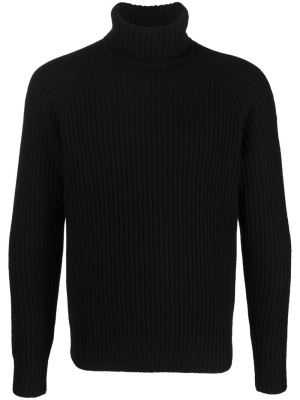 

Logo-patch roll neck jumper, Parajumpers Logo-patch roll neck jumper