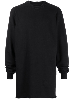 

Cut-out cotton sweatshirt, Rick Owens DRKSHDW Cut-out cotton sweatshirt