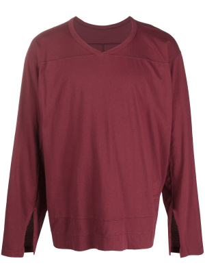 

Panelled cotton sweatshirt, Rick Owens DRKSHDW Panelled cotton sweatshirt