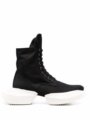 

Sneaker-style lace-up boots, Rick Owens DRKSHDW Sneaker-style lace-up boots