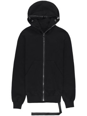 

Zip-up cotton hoodie, Rick Owens DRKSHDW Zip-up cotton hoodie