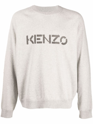 

Logo crew neck jumper, Kenzo Logo crew neck jumper