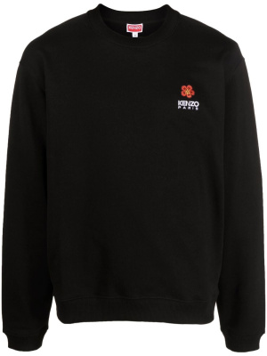 

Boke Flower-embroidered cotton sweatshirt, Kenzo Boke Flower-embroidered cotton sweatshirt