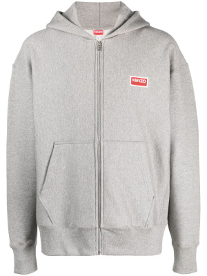 

Logo-print zip-up hoodie, Kenzo Logo-print zip-up hoodie