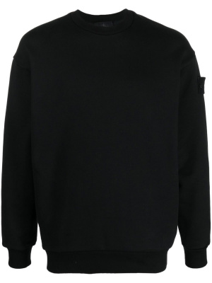 

Logo-patch long-sleeve sweatshirt, Stone Island Logo-patch long-sleeve sweatshirt