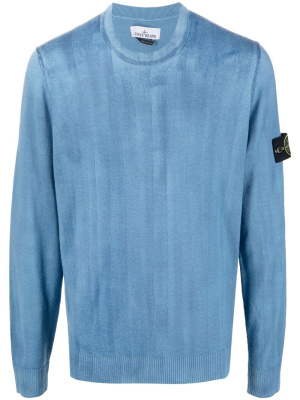 

Logo-patch wool sweatshirt, Stone Island Logo-patch wool sweatshirt