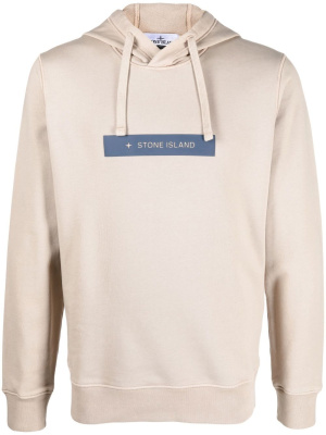 

Logo-print hoodie, Stone Island Logo-print hoodie