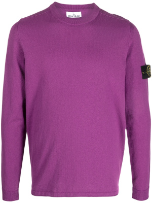 

Compass-badge cotton jumper, Stone Island Compass-badge cotton jumper