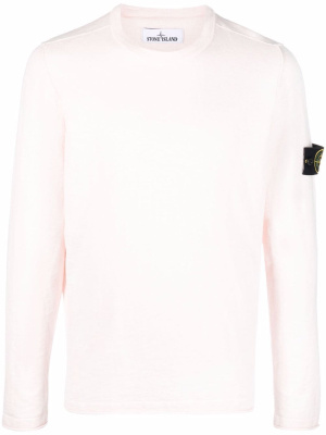 

Logo-patch long-sleeve jumper, Stone Island Logo-patch long-sleeve jumper