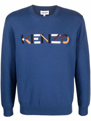 

Logo-lettering jumper, Kenzo Logo-lettering jumper