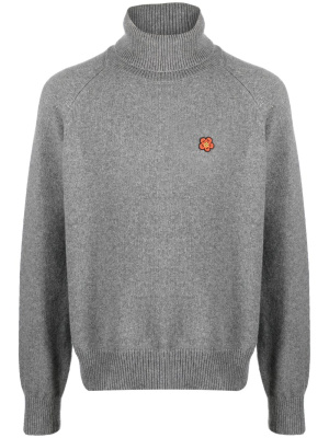 

Boke flower roll-neck wool jumper, Kenzo Boke flower roll-neck wool jumper