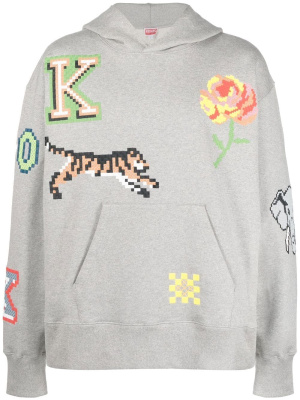 

Pixel oversized hoodie, Kenzo Pixel oversized hoodie
