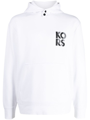 

Transistor logo-print hoodie, Michael Kors Transistor logo-print hoodie